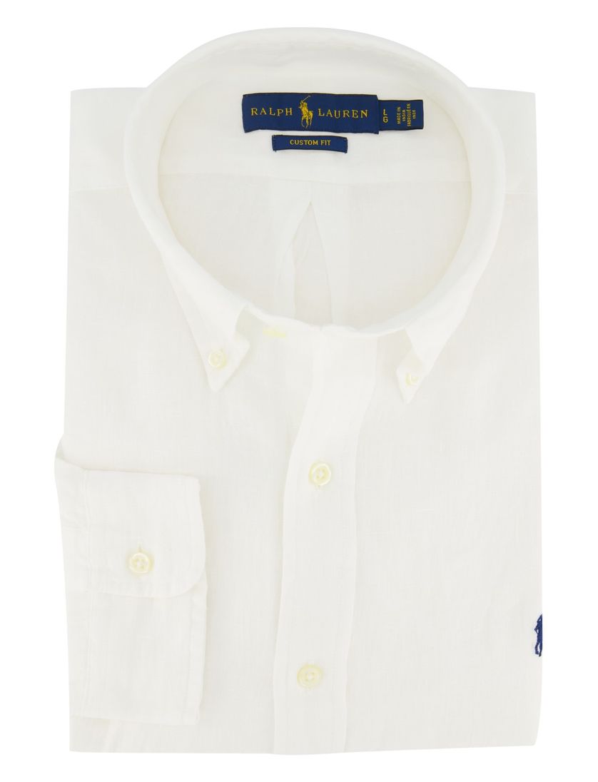 Polo Ralph Lauren casual overhemd normale fit wit
