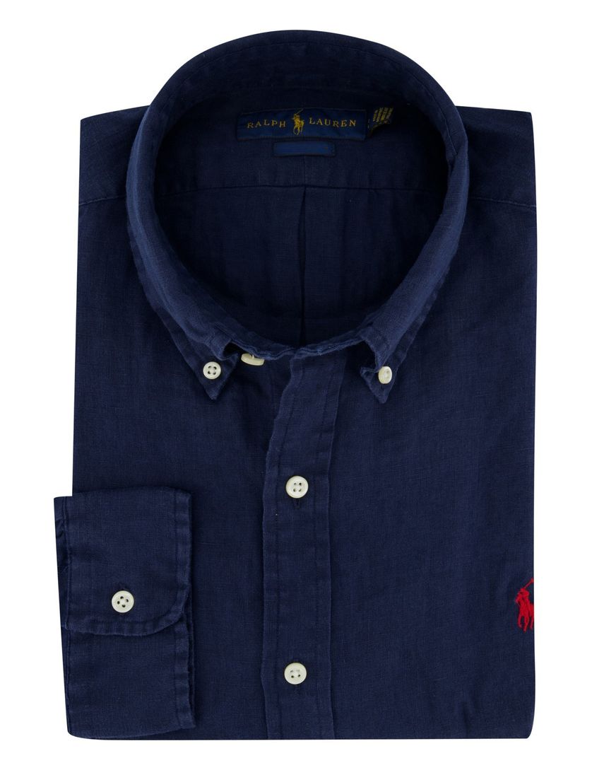 Hemd Ralph Lauren Big & Tall donkerblauw