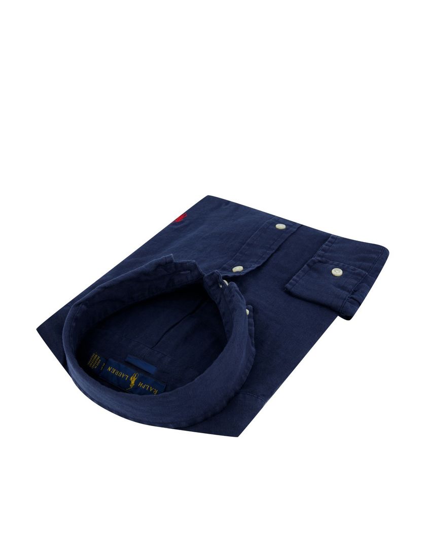 Hemd Ralph Lauren Big & Tall donkerblauw