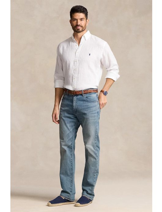 Overhemd Polo Ralph Lauren wit Big & Tall