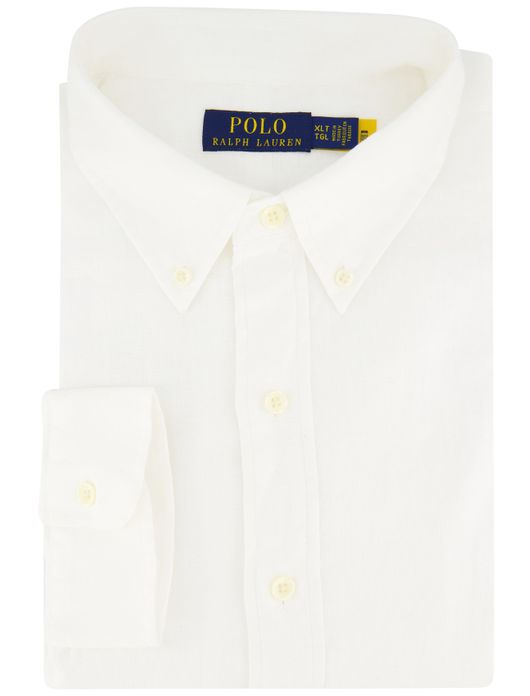 Overhemd Polo Ralph Lauren wit Big & Tall