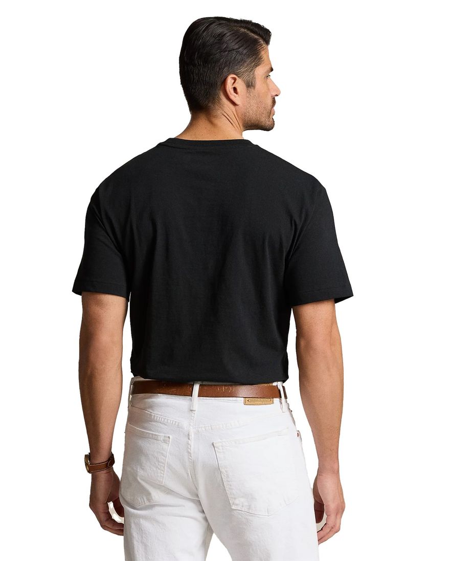 Ralph Lauren T-shirt zwart Big & Tall navy