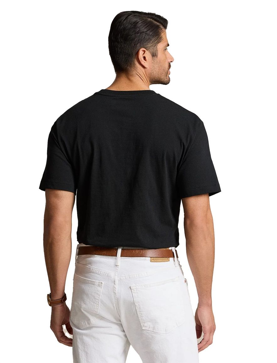 Ralph Lauren T-shirt zwart Big & Tall navy