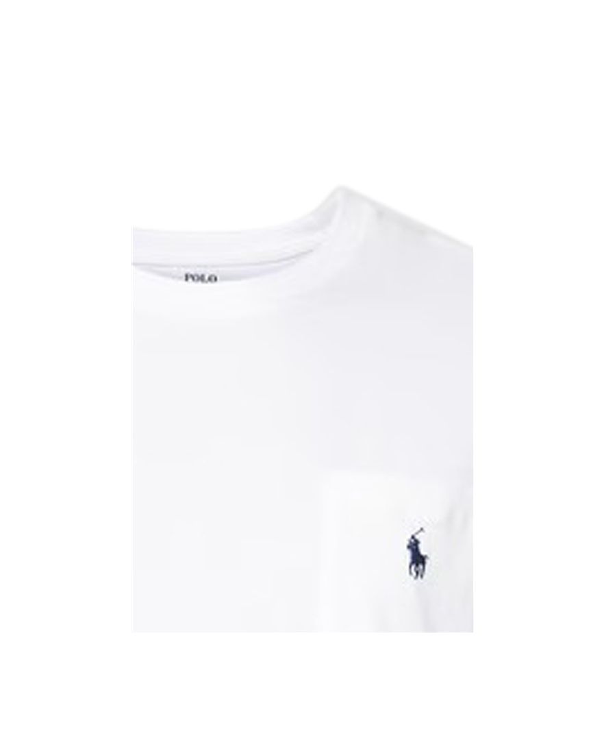 T-shirt Polo Ralph Lauren Big & Tall wit borstzak