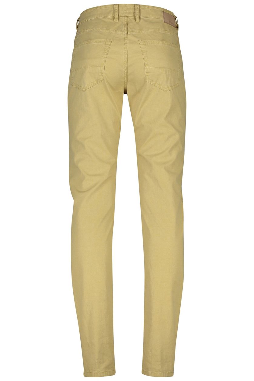 Gardeur broek Bill-2 5-pocket stretch geel