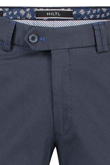 Hiltl pantalon Peaker-s katoen marineblauw