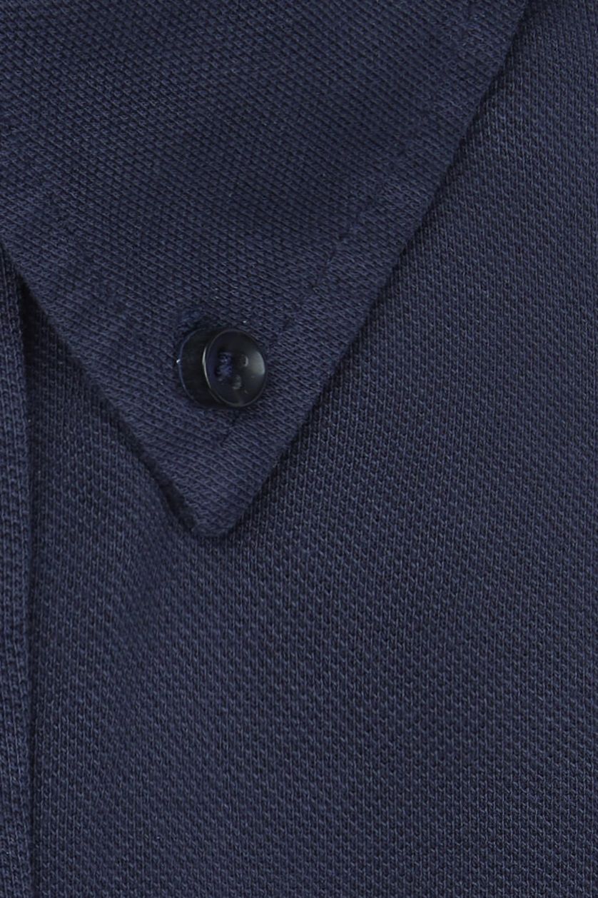 Profuomo overhemd donkerblauw knitted