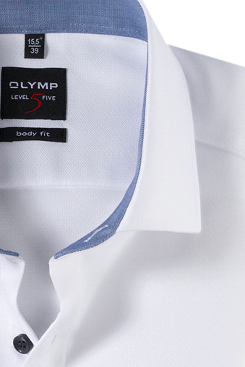 Olymp Level 5 overhemd wit