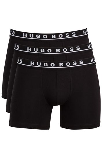 Boxershorts zwart 3-pack Hugo Boss Big & Tall