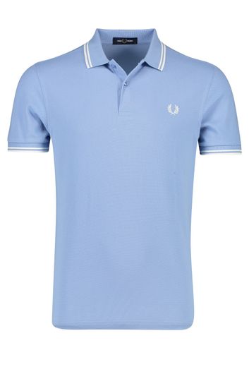 Lichtblauw poloshirt Fred Perry