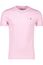 Roze t-shirt Ralph Lauren Custom Slim Fit effen 100% katoen