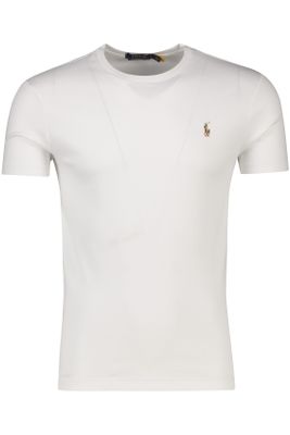 Polo Ralph Lauren Ralph Lauren t-shirt spierwit Custom Slim Fit