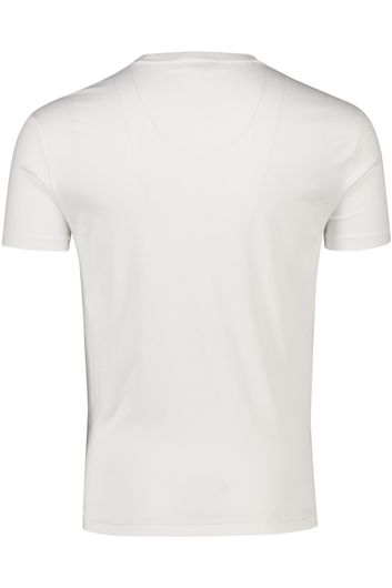 Ralph Lauren t-shirt spierwit Custom Slim Fit