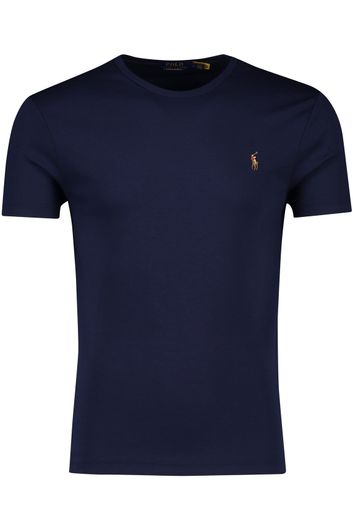 Ralph Lauren t-shirt donkerblauw effen