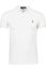 Poloshirt Ralph Lauren wit Big & Tall blauw logo