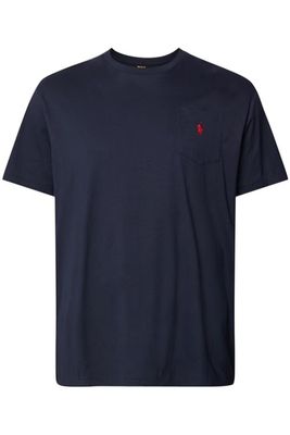 Polo Ralph Lauren Ralph Lauren T-shirt borstzak Big & Tall donkerblauw