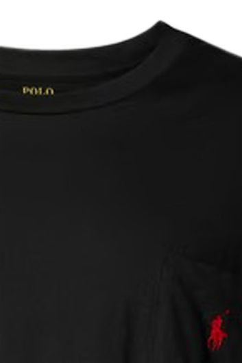 Ralph Lauren T-shirt zwart Big & Tall