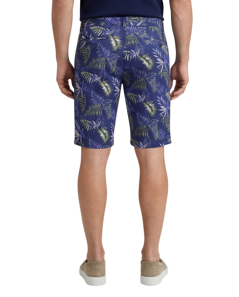 Portofino korte broek Everton donkerblauw geprint