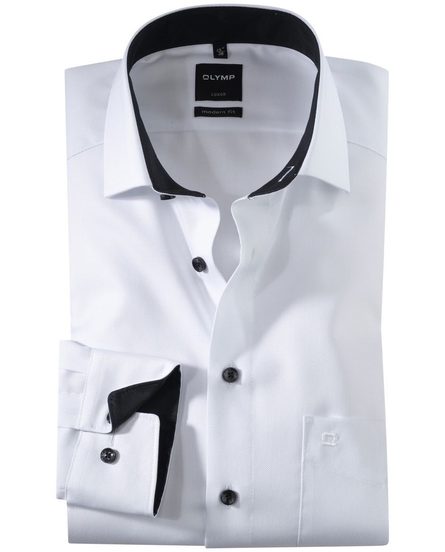 Wit Olymp overhemd Luxor Modern Fit