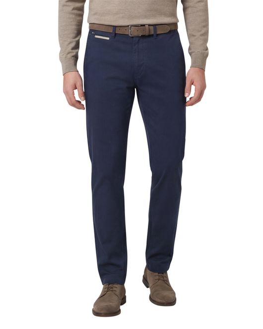 katoenen broek donkerblauw Gardeur Benny