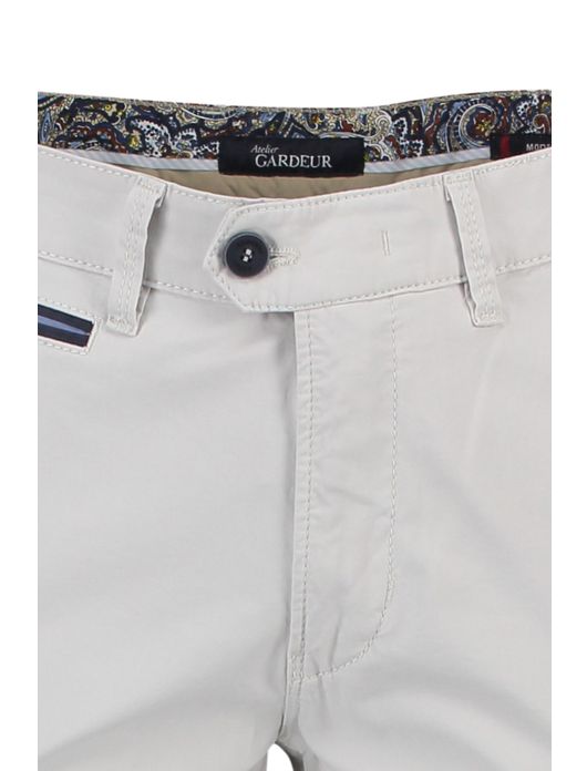 katoenen broek grijs Gardeur Benny