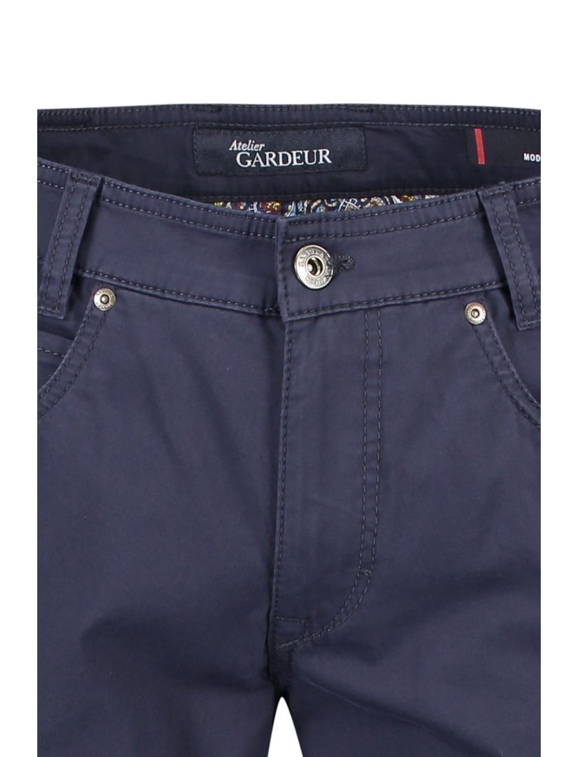 5-pocket Gardeur normale fit katoen Bill-3 navy