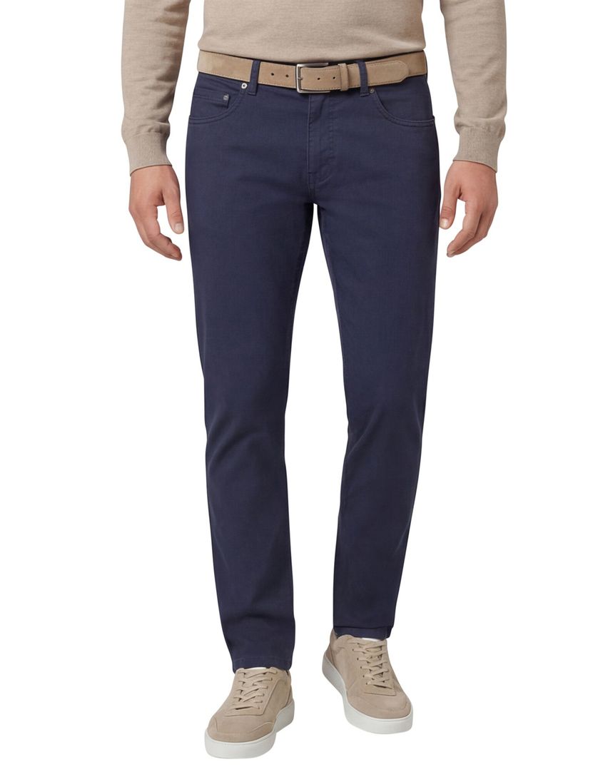 5-pocket Gardeur normale fit katoen Bill-3 navy