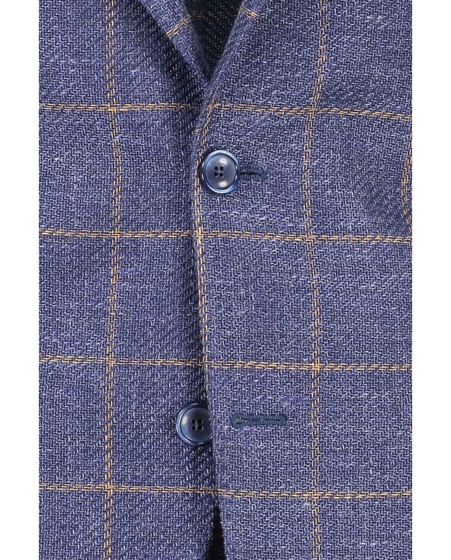 Digel colbert Edward blauw geruit