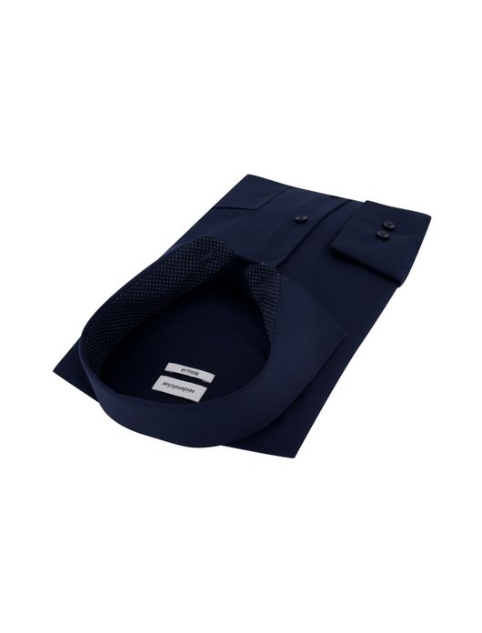 Seidensticker overhemd donkerblauw