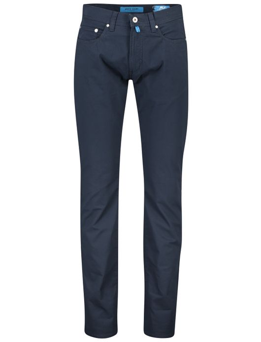 Pierre Cardin 5-pocket broek donkerblauw
