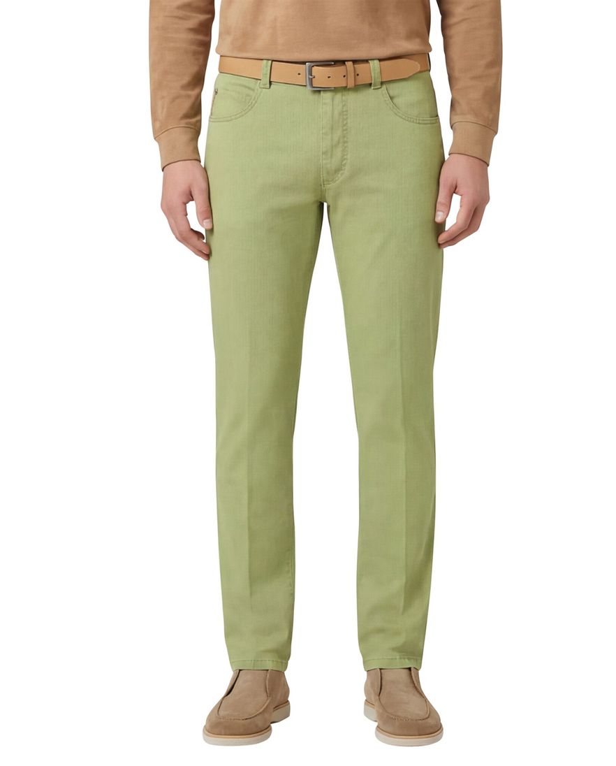 Meyer 5-pocket Diego appelgroen