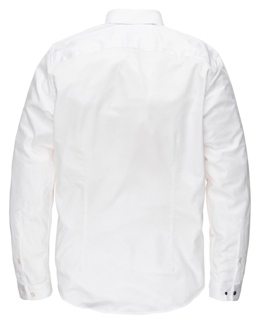 Cast Iron overhemd normale fit wit effen katoen