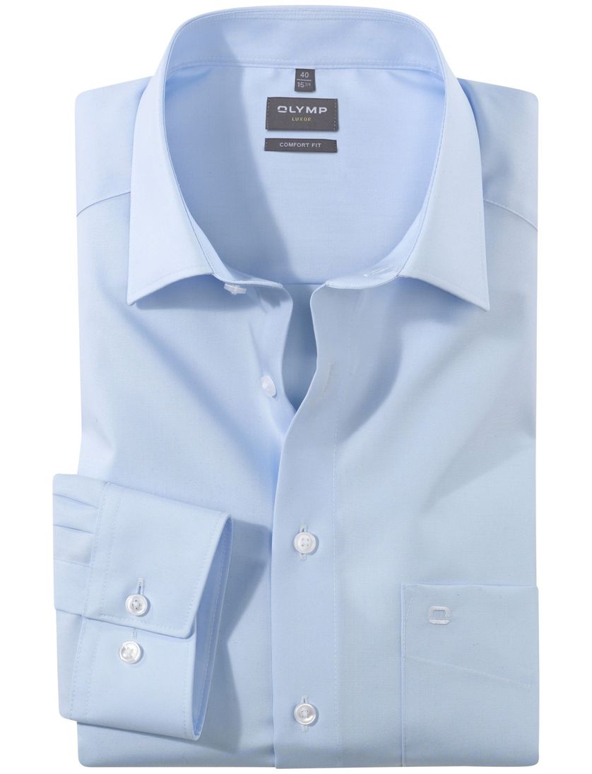 Overhemd Olymp Luxor Comfort Fit lichtblauw
