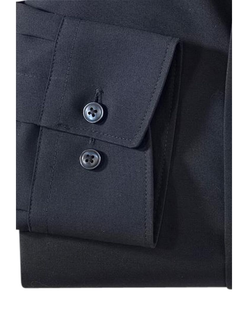 Olymp overhemd donkerblauw strijkvrij Modern Fit