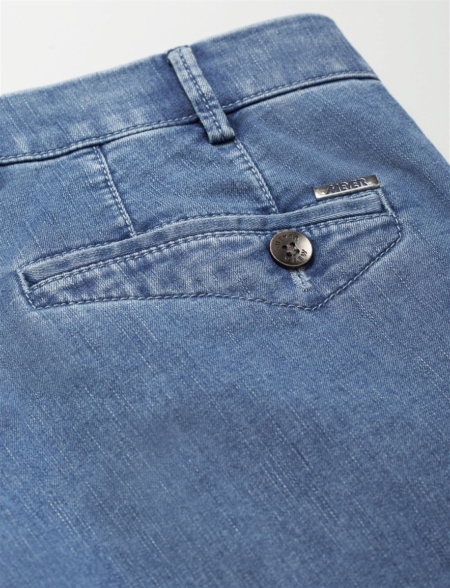 Meyer Dublin flatfront licht blauw jeans