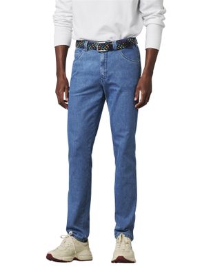Meyer Meyer Dublin flatfront licht blauw jeans normale fit