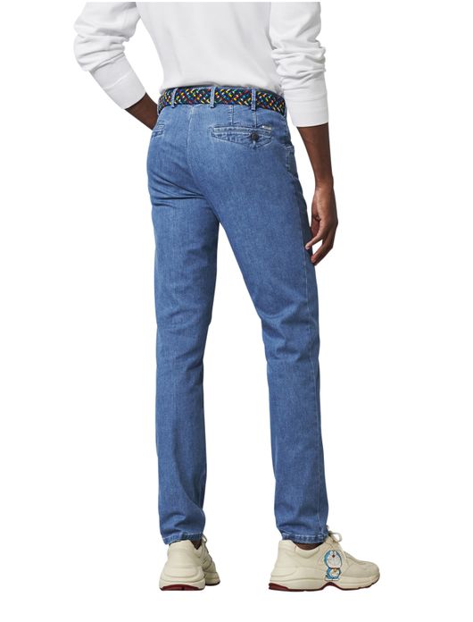 Meyer Dublin flatfront licht blauw jeans