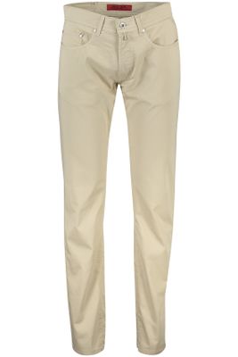 Pierre Cardin Pierre Cardin jeans beige effen katoen Lyon