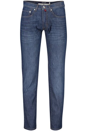 Pierre Cardin Pierre Cardin jeans effen blauw katoen