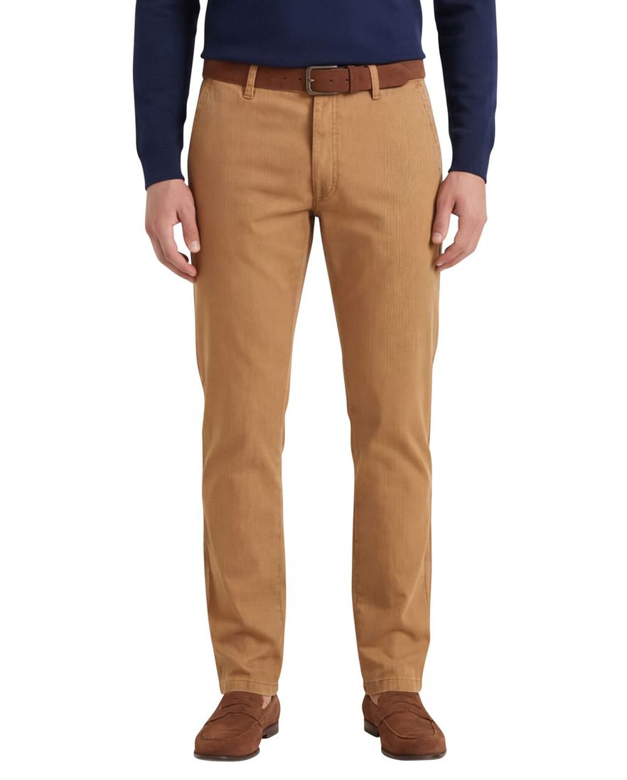 M.E.N.S. broek oranje bruin Madison