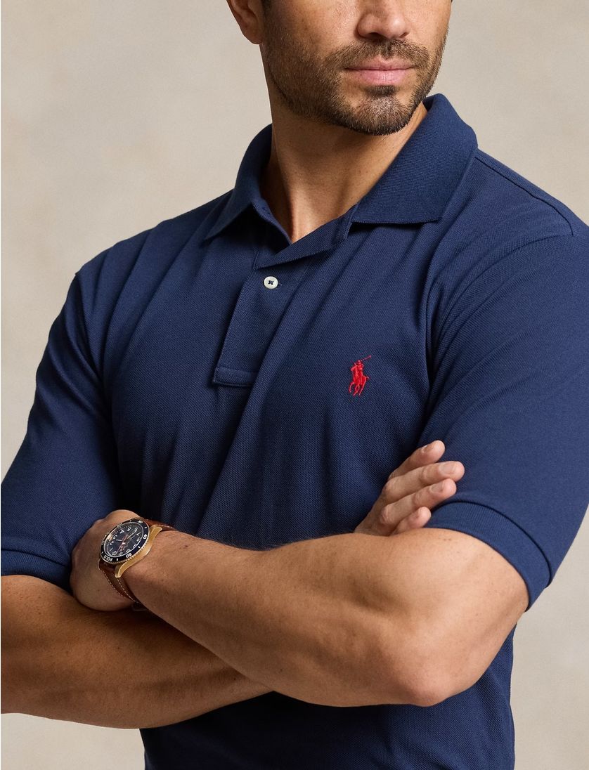 Ralph Lauren polo Big & Tall nachtblauw