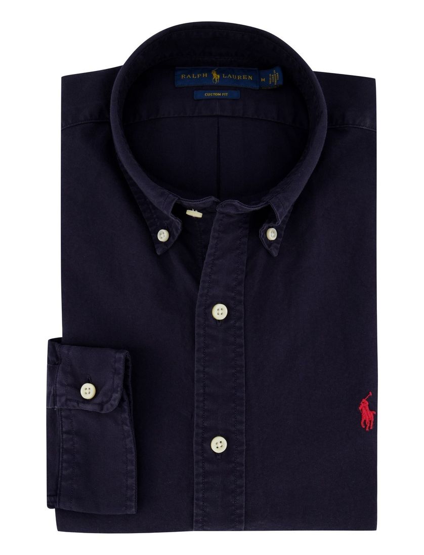 Ralph Lauren overhemd navy Big & Tall