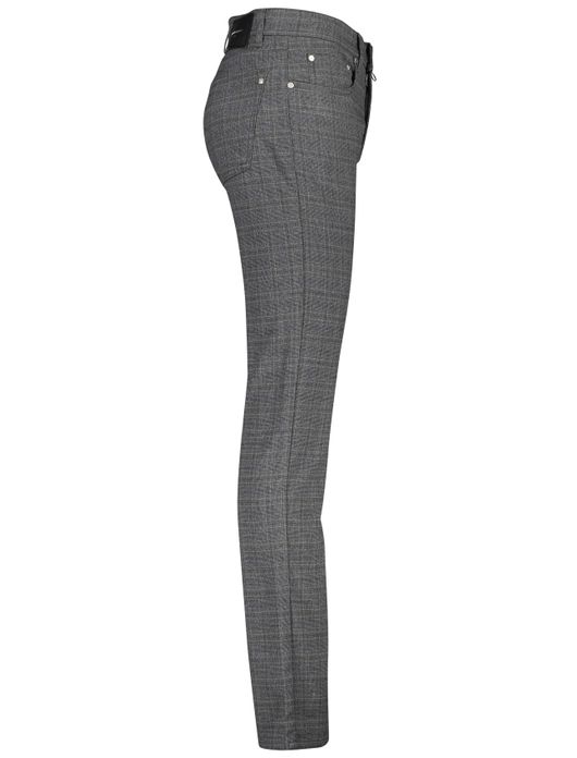 5-pocket grijs geruit Pierre Cardin Lyon