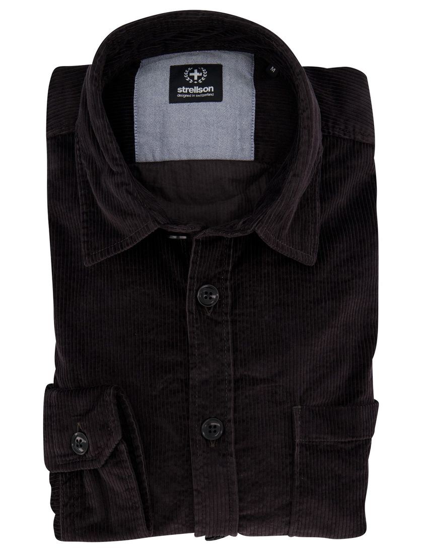 Overhemd Strellson bruin