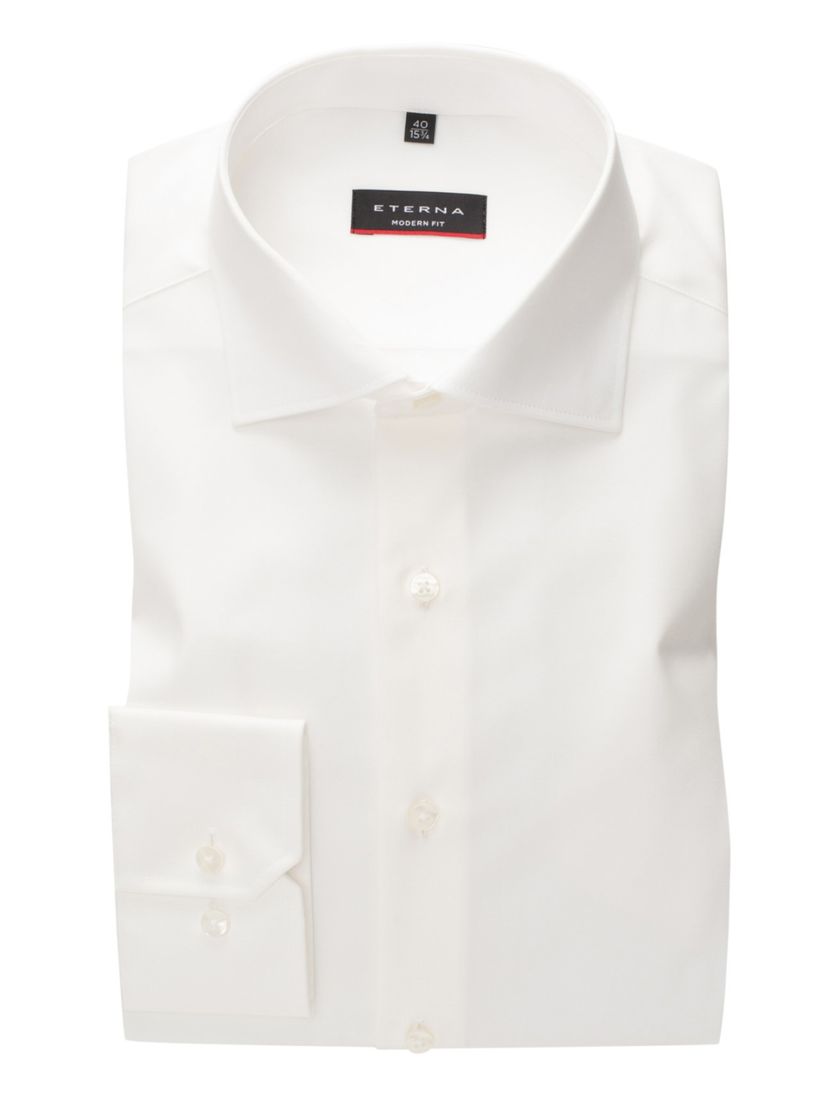 Overhemd Eterna Modern Fit ivoor