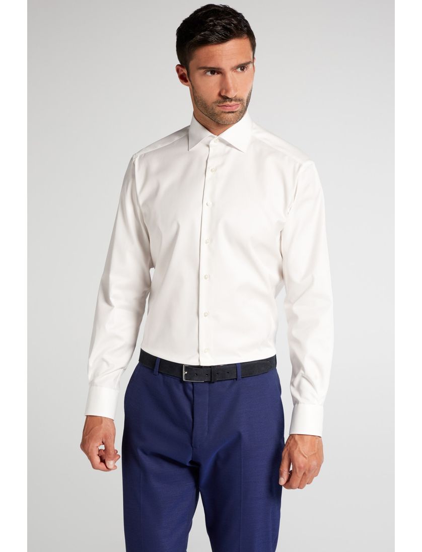 Overhemd Eterna Modern Fit ivoor