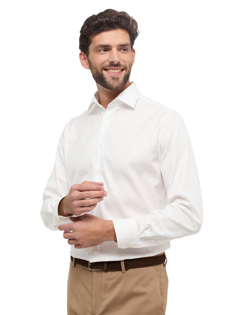 Overhemd Eterna Modern Fit ivoor