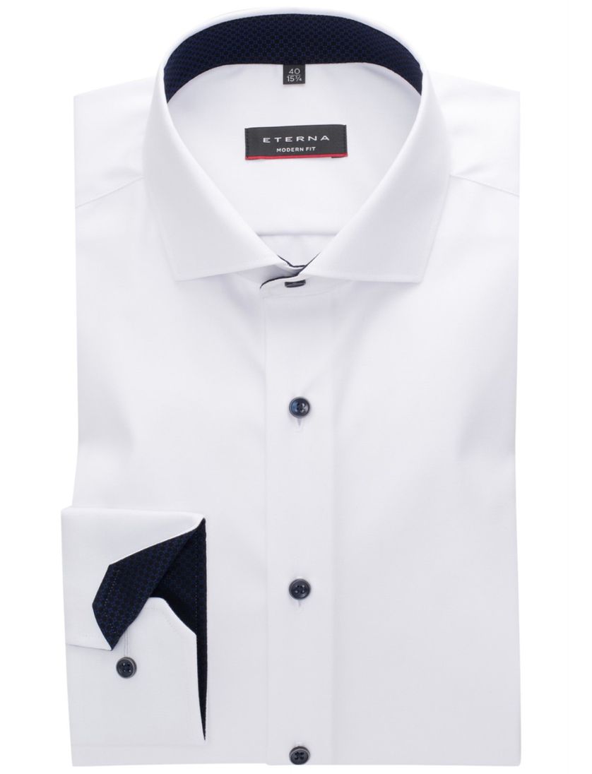 Overhemd Eterna Modern Fit wit