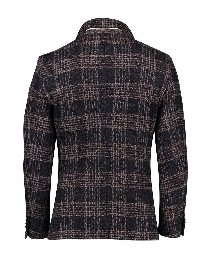 Portofino colbert wol-mix geruit