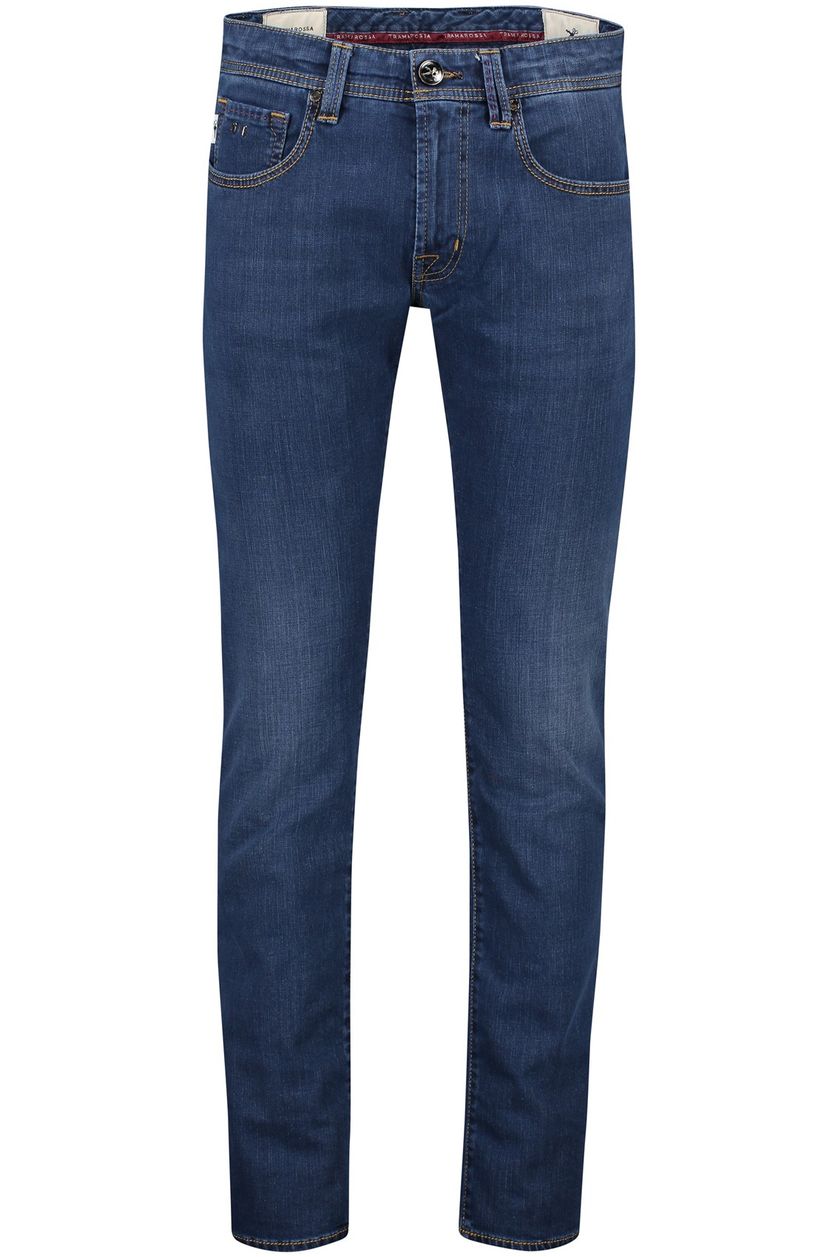 Jeans blauw spijker Michelangelo katoen Tramarossa
